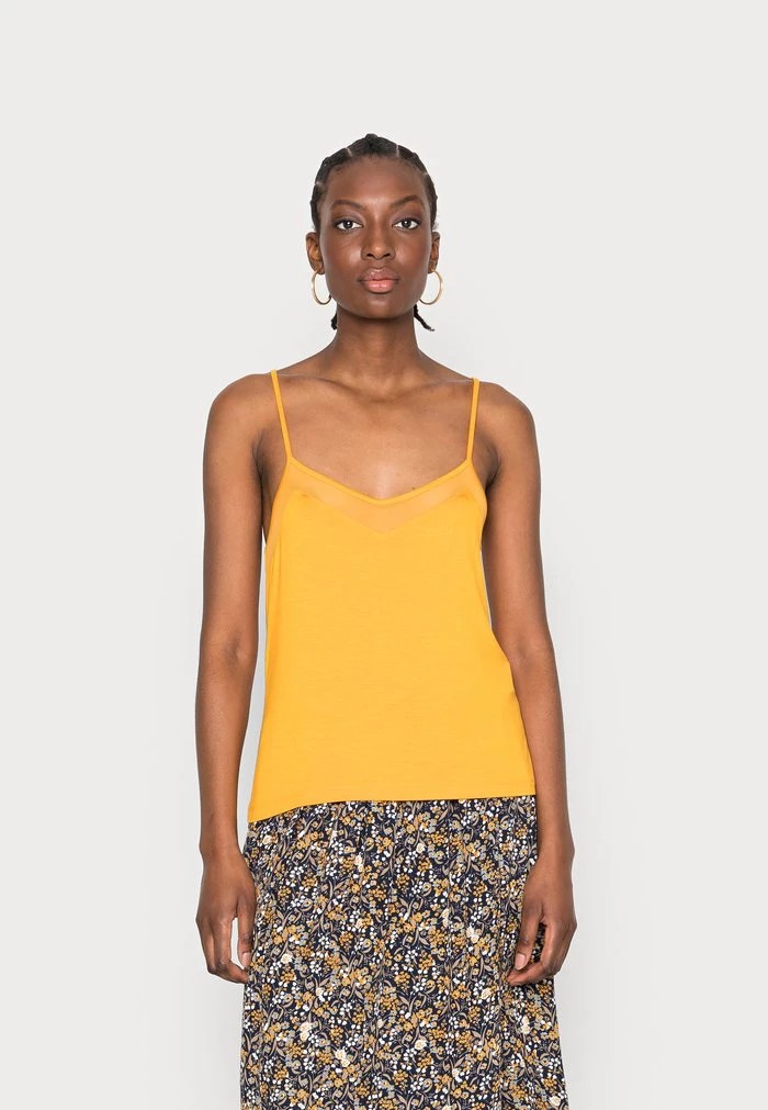 T-Shirt ANNA FIELD Anna Field Top Jaune Femme | IYS-9001483